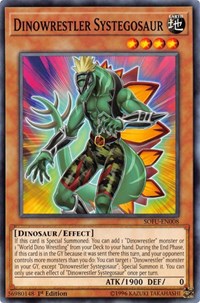 Dinowrestler Systegosaur [SOFU-EN008] Common | Good Games Morley