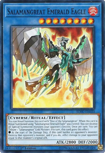 Salamangreat Emerald Eagle [SOFU-EN033] Common | Good Games Morley