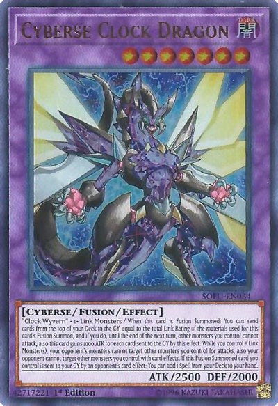 Cyberse Clock Dragon [SOFU-EN034] Ultra Rare | Good Games Morley