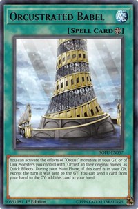 Orcustrated Babel [SOFU-EN057] Rare | Good Games Morley