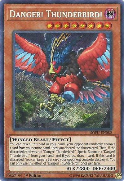 Danger! Thunderbird! [SOFU-EN082] Secret Rare | Good Games Morley