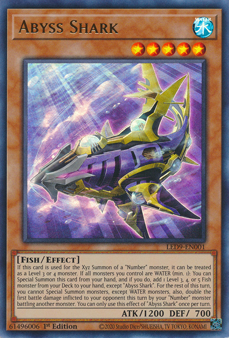 Abyss Shark [LED9-EN001] Ultra Rare | Good Games Morley