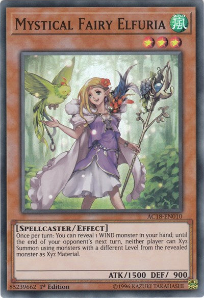 Mystical Fairy Elfuria [AC18-EN010] Super Rare | Good Games Morley