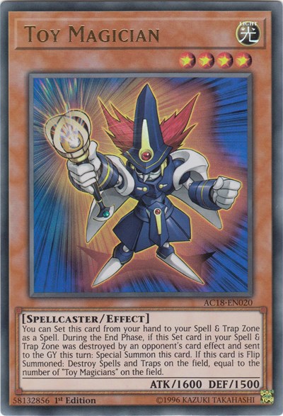 Toy Magician [AC18-EN020] Ultra Rare | Good Games Morley