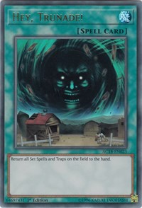 Hey, Trunade! [AC18-EN023] Ultra Rare | Good Games Morley