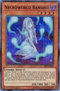 Necroworld Banshee [SR07-EN002] Super Rare | Good Games Morley