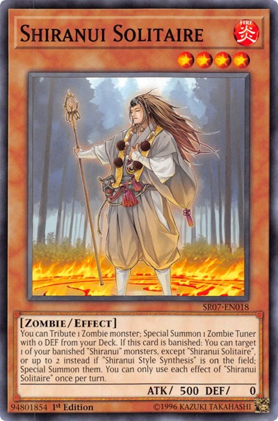Shiranui Solitaire [SR07-EN018] Common | Good Games Morley
