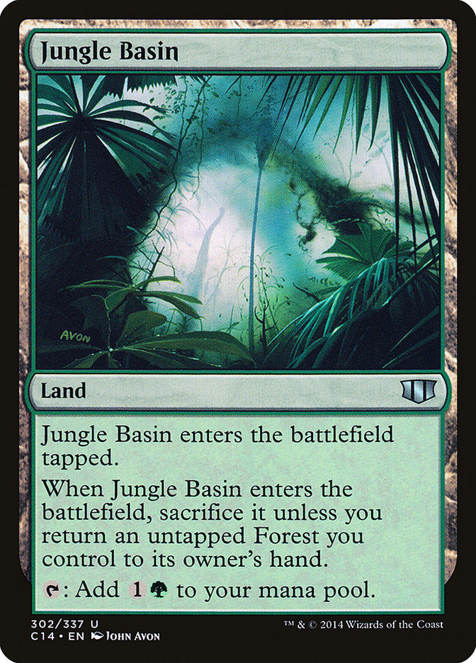 Jungle Basin [Commander 2014] | Good Games Morley