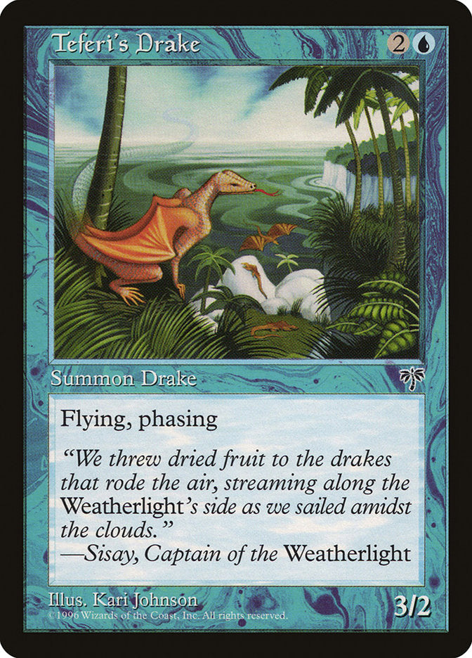 Teferi's Drake [Mirage] | Good Games Morley