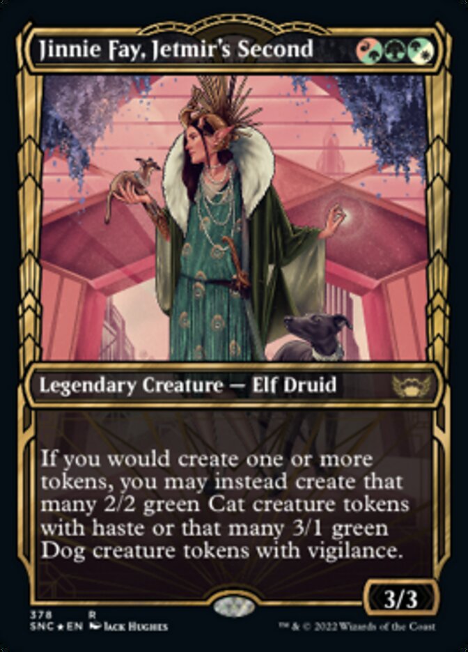 Jinnie Fay, Jetmir's Second (Showcase Golden Age Gilded Foil) [Streets of New Capenna] | Good Games Morley