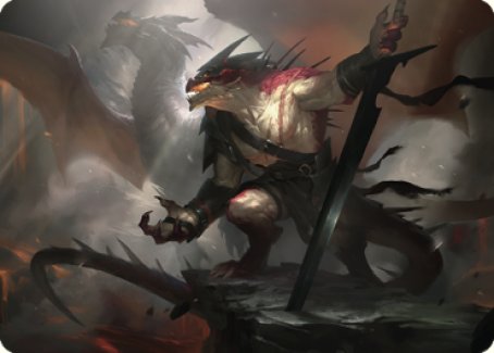 Rivaz of the Claw Art Card [Dominaria United Art Series] | Good Games Morley