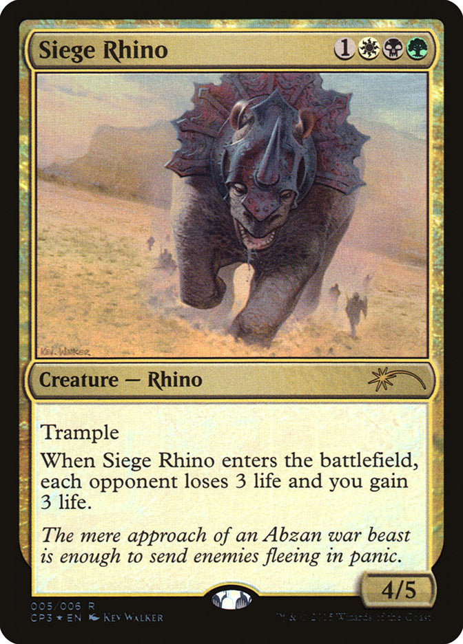 Siege Rhino [Magic Origins Clash Pack] | Good Games Morley