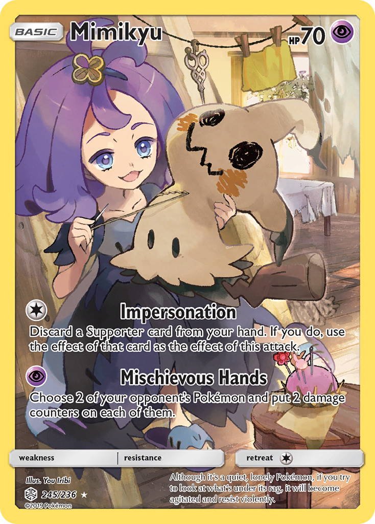 Mimikyu (245/236) [Sun & Moon: Cosmic Eclipse] | Good Games Morley