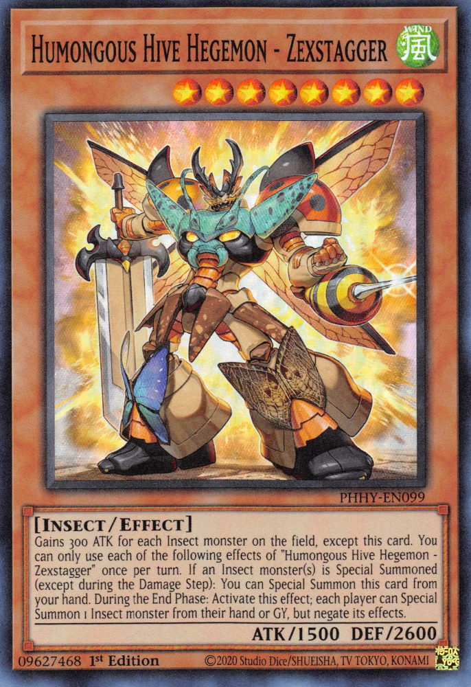 Humongous Hive Hegemon - Zexstagger [PHHY-EN099] Super Rare | Good Games Morley