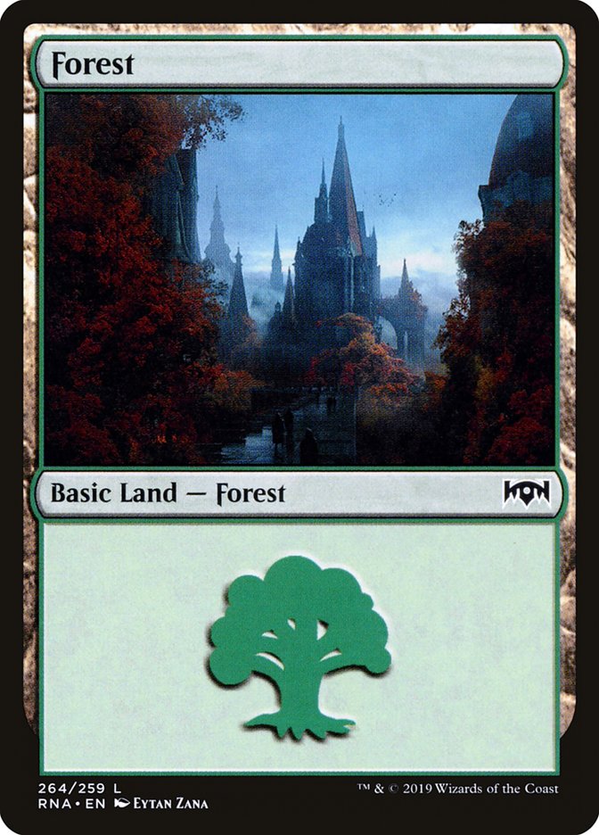 Forest (264) [Ravnica Allegiance] | Good Games Morley