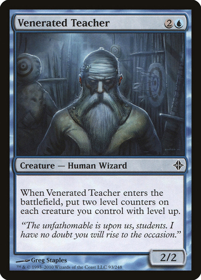 Venerated Teacher [Rise of the Eldrazi] | Good Games Morley