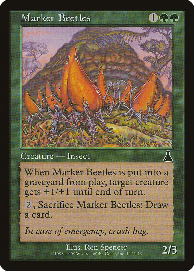 Marker Beetles [Urza's Destiny] | Good Games Morley