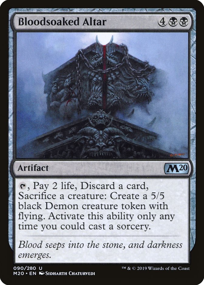 Bloodsoaked Altar [Core Set 2020] | Good Games Morley