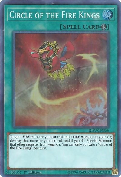 Circle of the Fire Kings [HISU-EN056] Super Rare | Good Games Morley