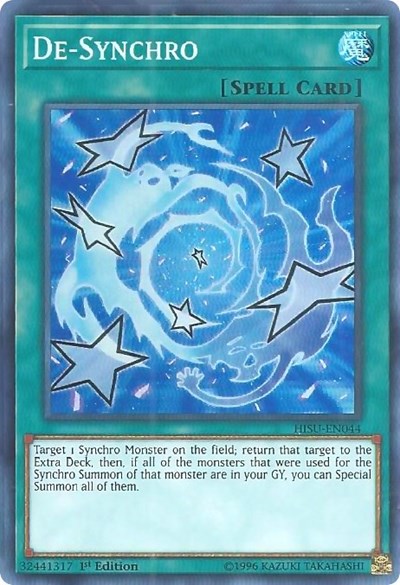 De-Synchro [HISU-EN044] Super Rare | Good Games Morley