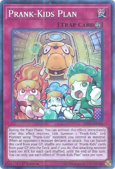 Prank-Kids Plan [HISU-EN026] Super Rare | Good Games Morley