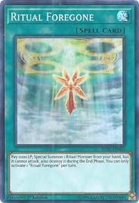 Ritual Foregone [HISU-EN054] Super Rare | Good Games Morley