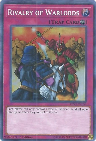 Rivalry of Warlords [HISU-EN059] Super Rare | Good Games Morley