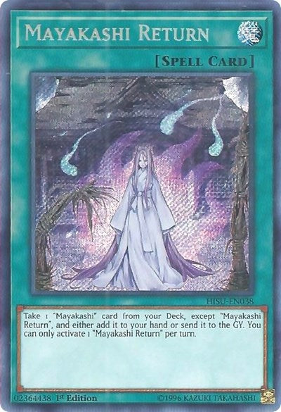 Mayakashi Return [HISU-EN038] Secret Rare | Good Games Morley