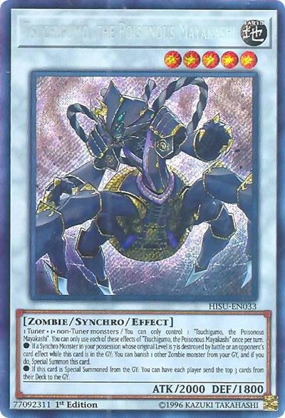Tsuchigumo, the Poisonous Mayakashi [HISU-EN033] Secret Rare | Good Games Morley