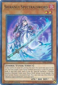 Shiranui Spectralsword [HISU-EN041] Super Rare | Good Games Morley