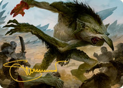 Troll Art Card (Gold-Stamped Signature) [Dungeons & Dragons: Adventures in the Forgotten Realms Art Series] | Good Games Morley