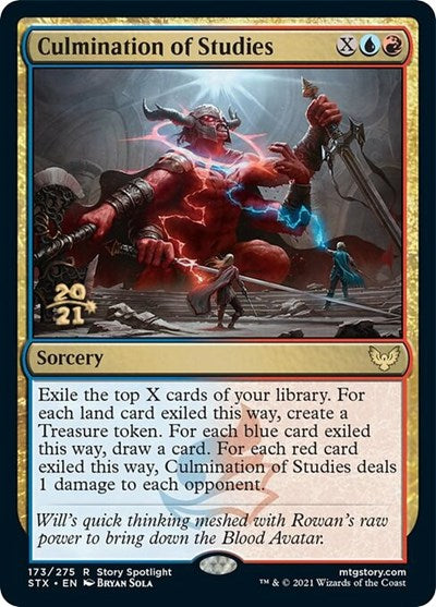 Culmination of Studies [Strixhaven: School of Mages Prerelease Promos] | Good Games Morley