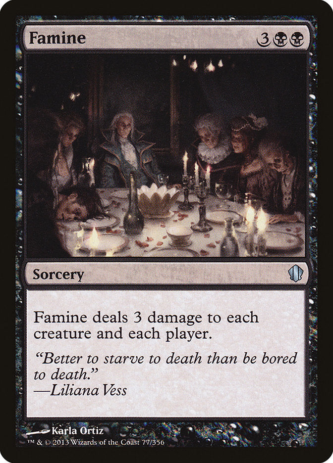 Famine [Commander 2013] | Good Games Morley