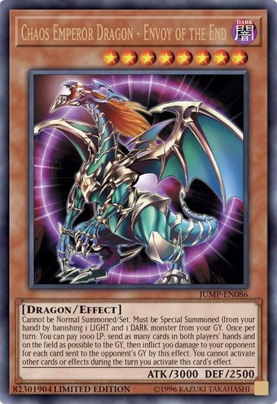 Chaos Emperor Dragon - Envoy of the End [JUMP-EN086] Ultra Rare | Good Games Morley