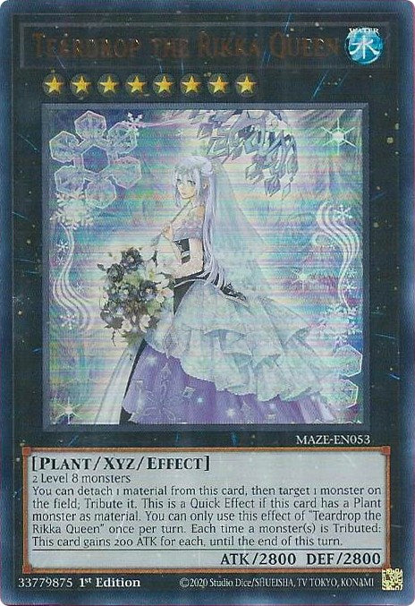 Teardrop the Rikka Queen [MAZE-EN053] Ultra Rare | Good Games Morley
