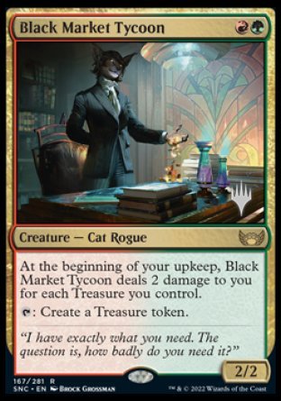 Black Market Tycoon (Promo Pack) [Streets of New Capenna Promos] | Good Games Morley