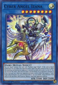 Cyber Angel Izana [LED4-EN012] Super Rare | Good Games Morley