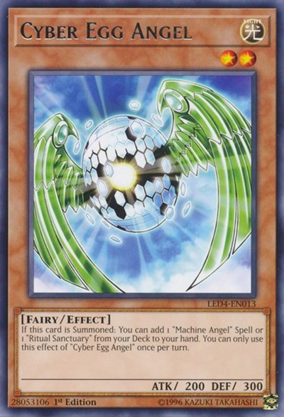 Cyber Egg Angel [LED4-EN013] Rare | Good Games Morley