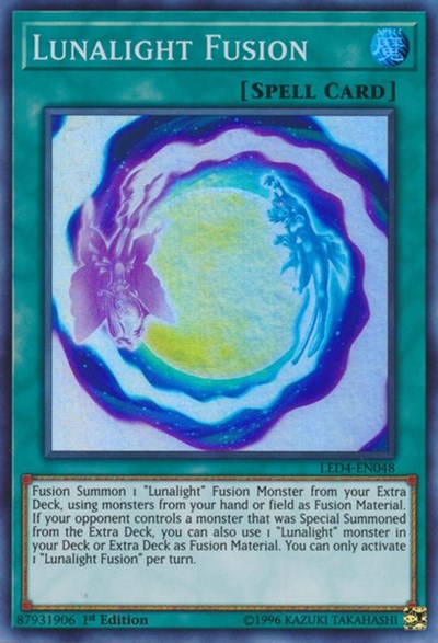 Lunalight Fusion [LED4-EN048] Super Rare | Good Games Morley