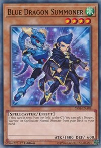 Blue Dragon Summoner [SS01-ENA08] Common | Good Games Morley