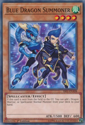 Blue Dragon Summoner [SS01-ENA08] Common | Good Games Morley
