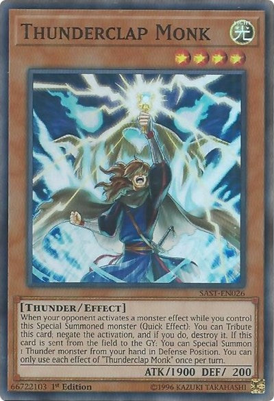 Thunderclap Monk [SAST-EN026] Super Rare | Good Games Morley