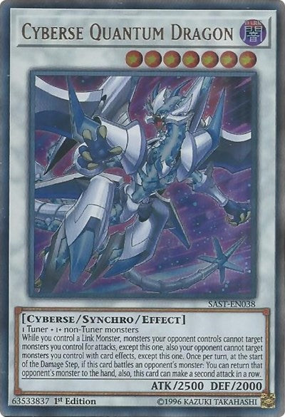 Cyberse Quantum Dragon [SAST-EN038] Ultra Rare | Good Games Morley