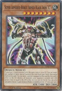 Super Armored Robot Armed Black Iron "C" [SAST-EN097] Common | Good Games Morley