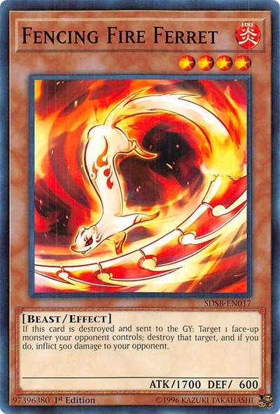 Fencing Fire Ferret [SDSB-EN017] Common | Good Games Morley