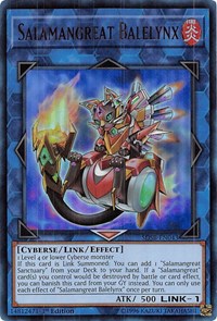 Salamangreat Balelynx [SDSB-EN043] Ultra Rare | Good Games Morley