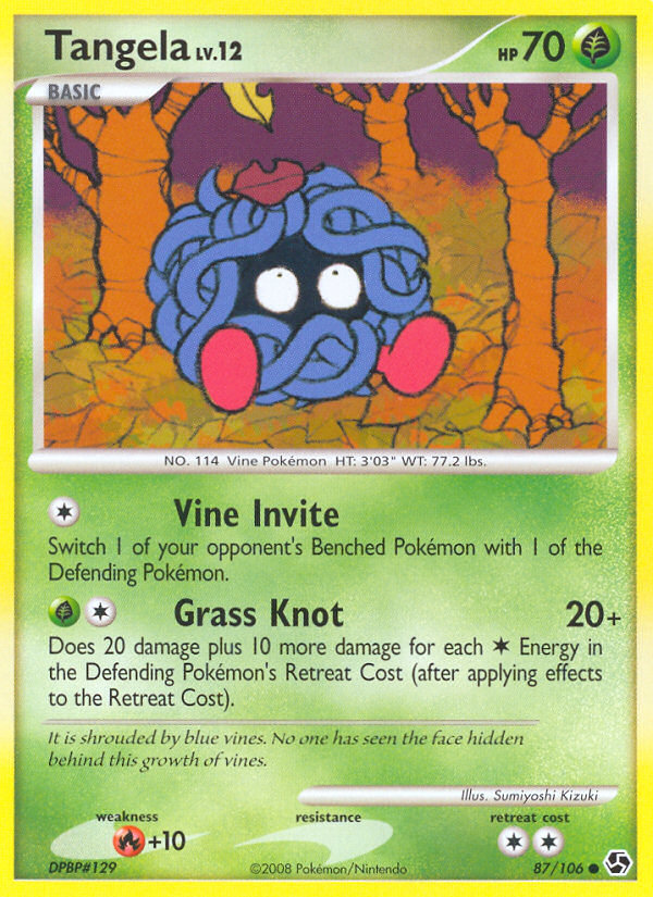 Tangela (87/106) [Diamond & Pearl: Great Encounters] | Good Games Morley