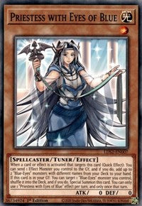Priestess with Eyes of Blue [LDS2-EN007] Common | Good Games Morley