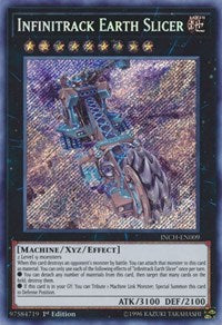 Infinitrack Earth Slicer [INCH-EN009] Secret Rare | Good Games Morley