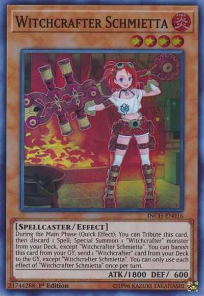 Witchcrafter Schmietta [INCH-EN016] Super Rare | Good Games Morley